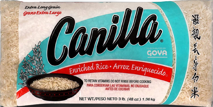 Canilla Extra Fancy Long Grain Rice
