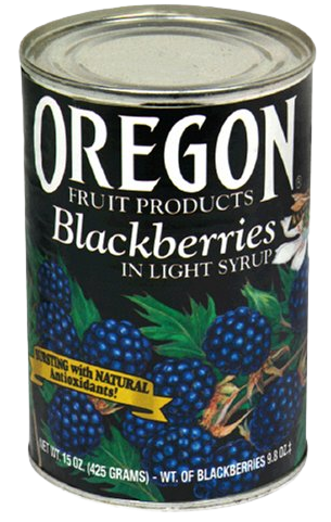 Blackberries In Light Syrup