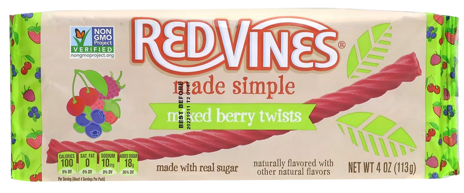 Licorice Berry Twists