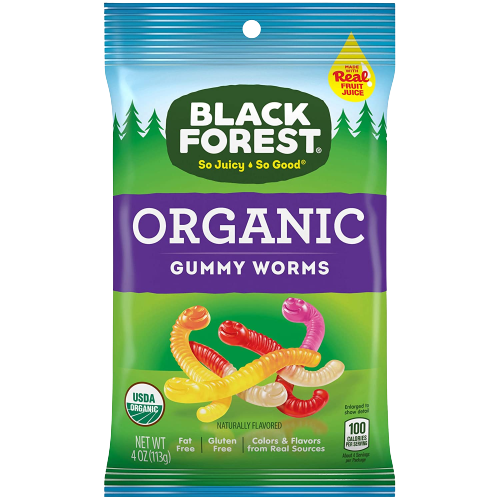 Organic Gummy Worms