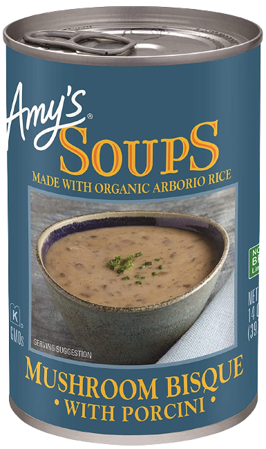Mushroom Bisque With Porcin