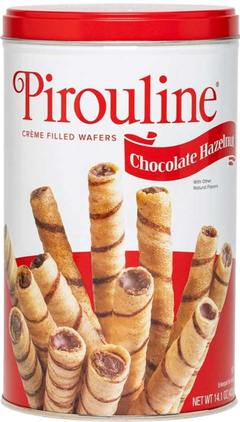 Chocolate Hazelnut Rolled Wafers