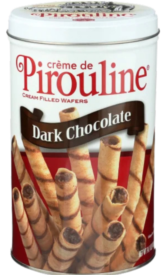 Creme De Pirouline Dark Chocolate Cream Filled Wafers