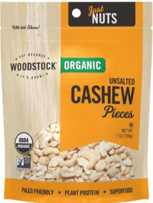 Organic Cashews Pieces