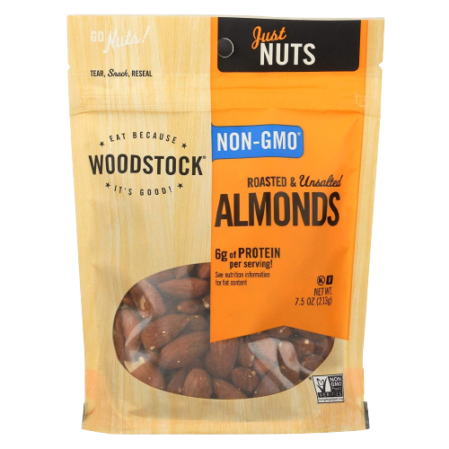 Roasted And Unsalted Almonds