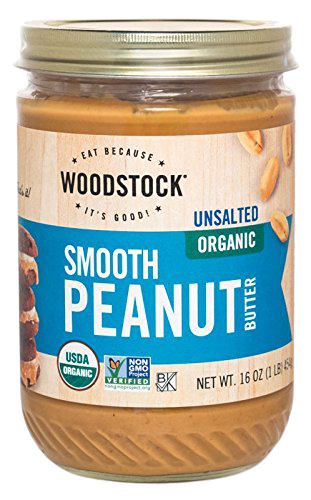 Organic Unsalted Smooth Peanut Butter