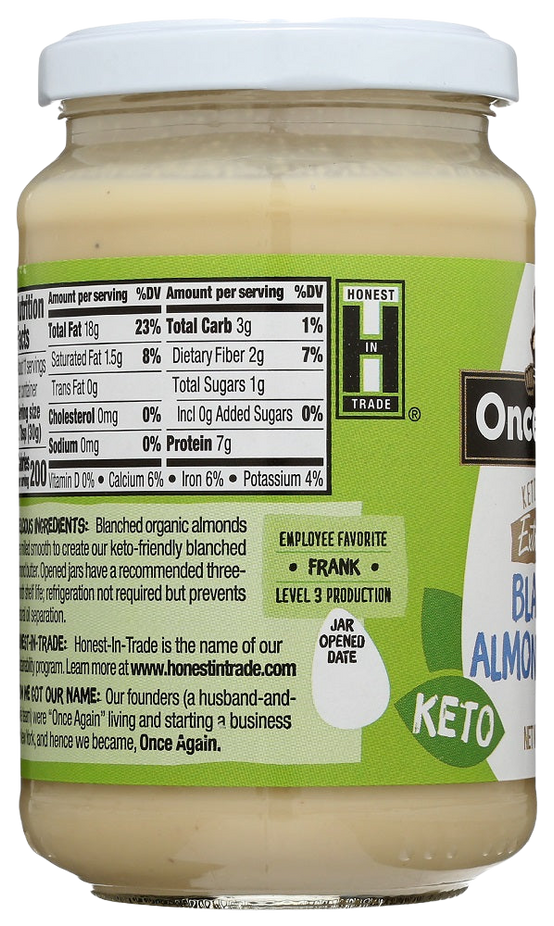 Extra Creamy Blanched Almond Butter