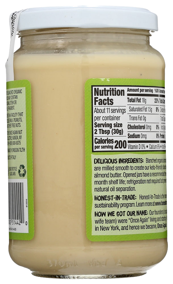 Extra Creamy Blanched Almond Butter