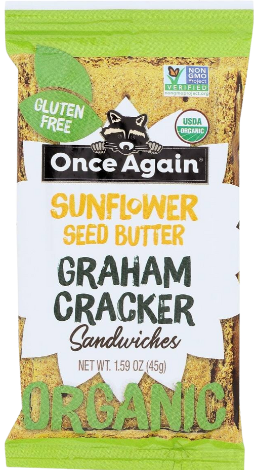 Sunflower Seed Butter Graham Cracker Sandwich (8 Pack)