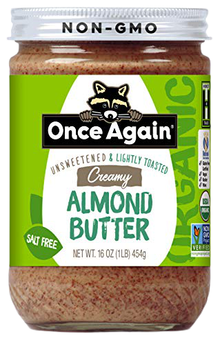 Organic Lightly Toasted Almond Butter