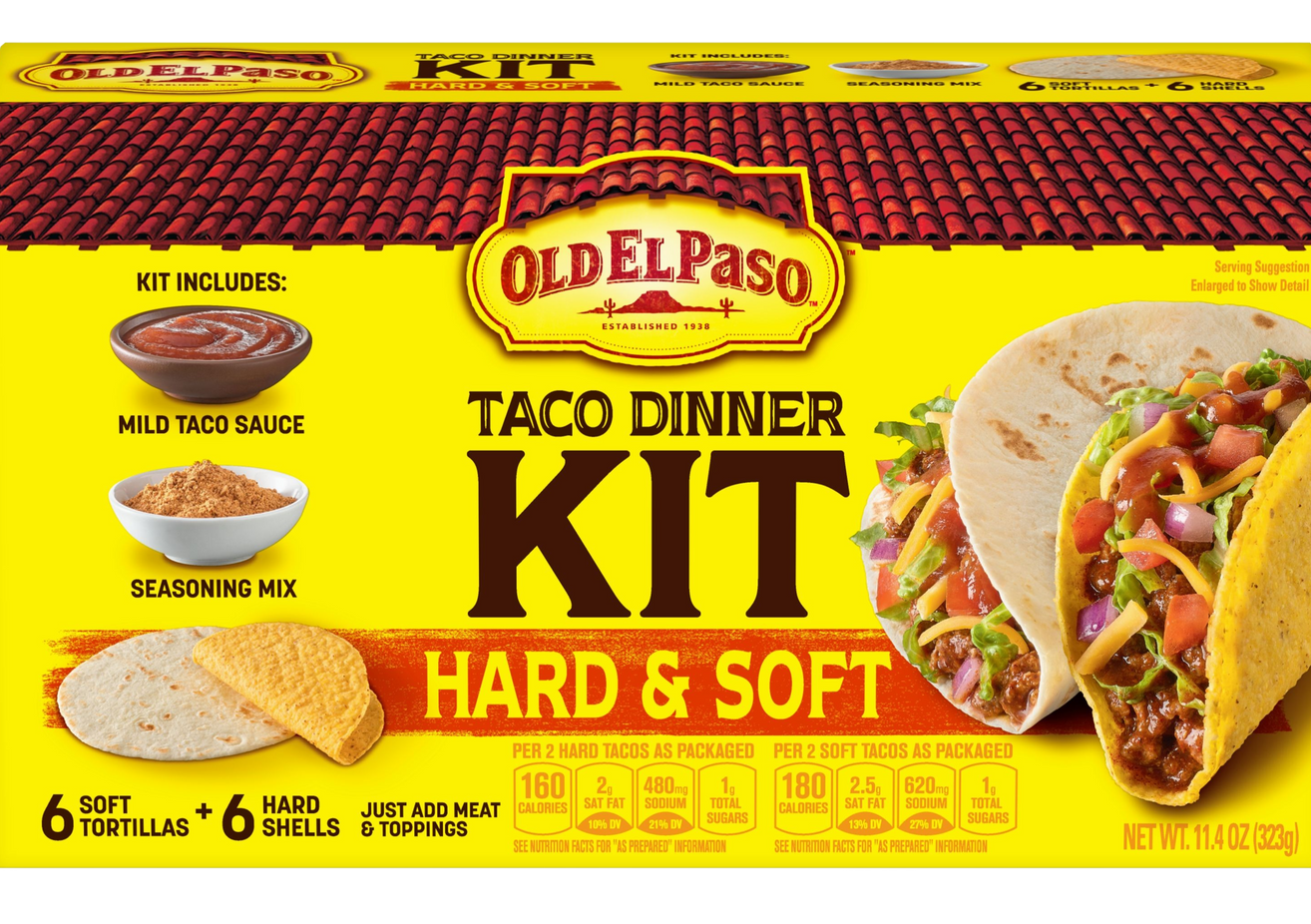 Hard & Soft Taco Dinner Kit
