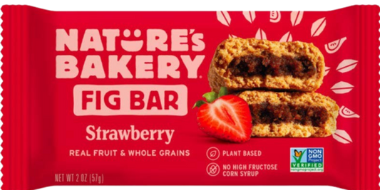 Strawberry Whole Wheat Fig Bars (6 CT)