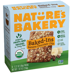 Organic Banana Chocolate Chip Bar (6 CT)