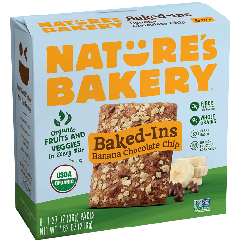 Organic Banana Chocolate Chip Bar (6 CT)