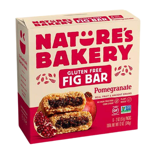 Gluten Free Pomegranate Fig Bars (6 Ct)