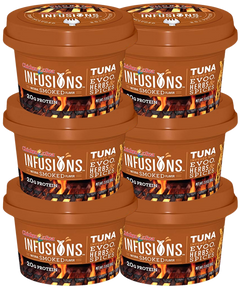 Tuna Infused With Evoo, Herbs & Spices Natural Smoked Flavor (6 Pack)