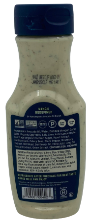 Classic Ranch Dressing Made with Avocado Oil