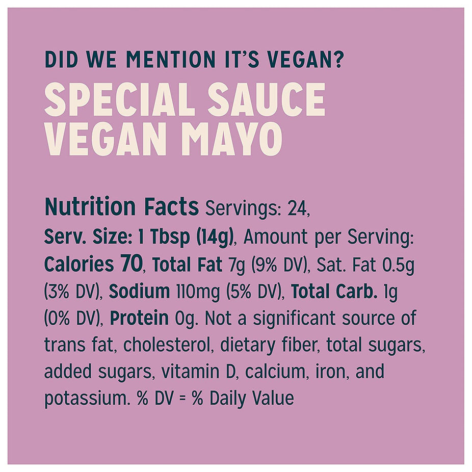 Vegan Mayo Special Sauce