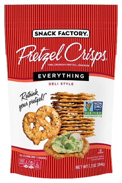 Everything Seasoning Pretzel Crisp