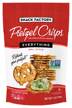 Everything Seasoning Pretzel Crisp