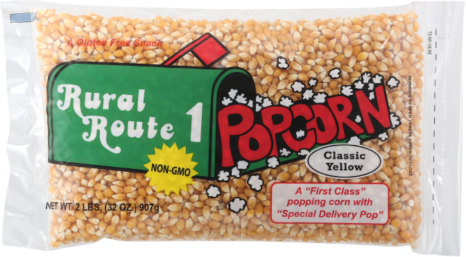 Yellow Popcorn Kernel