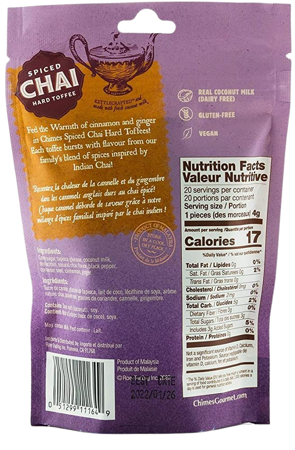 Hard Toffee Spiced Chai