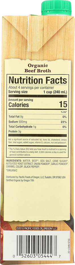 Organic Beef Broth
