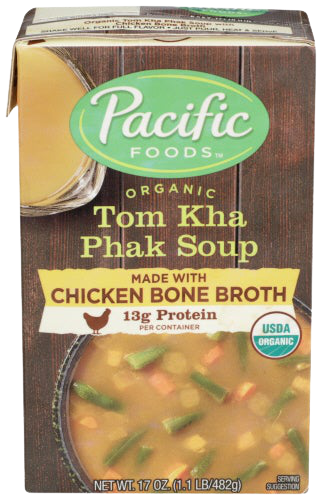 Tom Kha Phak Bone Broth Soup