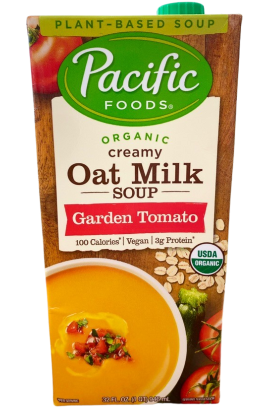 Organic Garden Tomato Oatmilk Soup