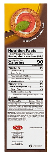 Sesame Crackers