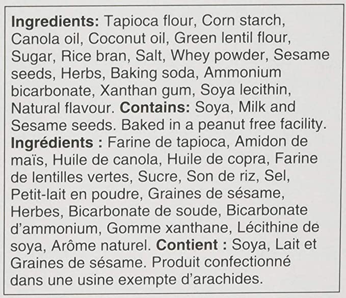 Gluten Free Herb & Garlic Crackers