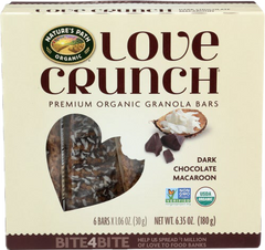 Love Crunch Chocolate Macaroon Bars 6 Ct