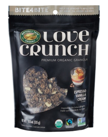 Organic Espresso Vanilla Cream Granola Crunch