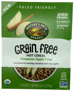 Hot Cereal Cinnamon Apple Organic