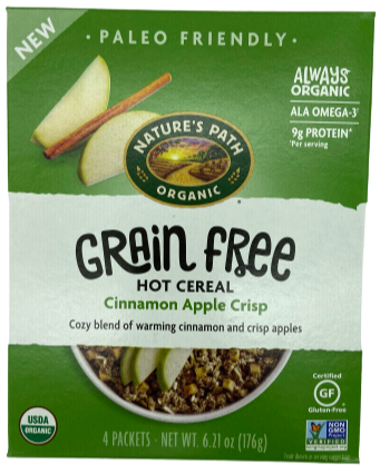 Hot Cereal Cinnamon Apple Organic