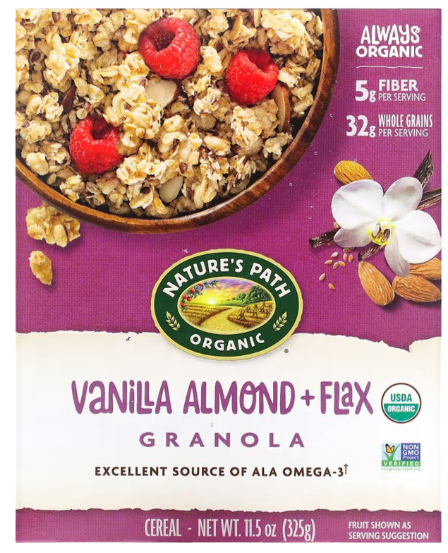Organic Vanilla Almond Flax Granola