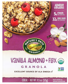 Organic Vanilla Almond Flax Granola