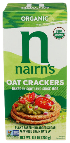 Organic Oat Crackers