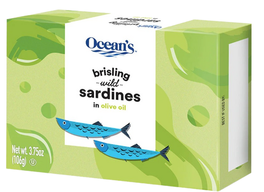 Ocean's Brisling Sardines In Olive Oil