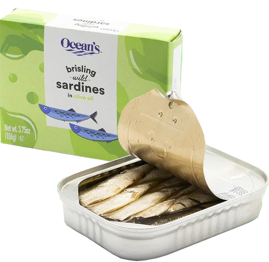 Ocean's Brisling Sardines In Olive Oil