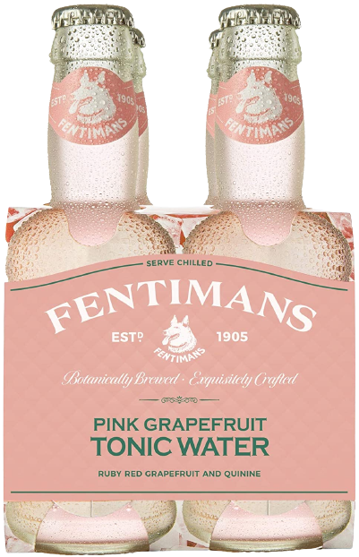Pink Grapefruit Tonic Water, 4 Pack