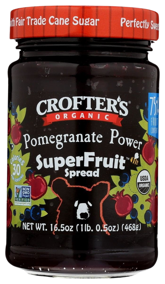 Organic Pomegranate Power Superfruit Spread