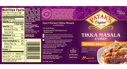 Tikka Masala Curry Simmer Sauce