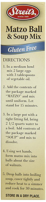 Gluten Free Matzo Ball Soup