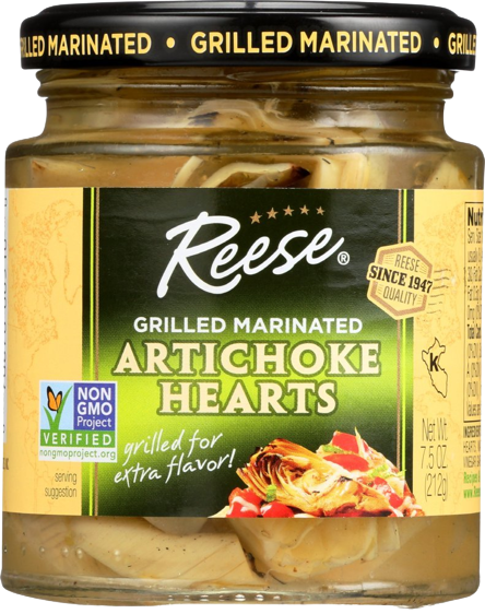 Grilled Marinated Artichoke Hearts