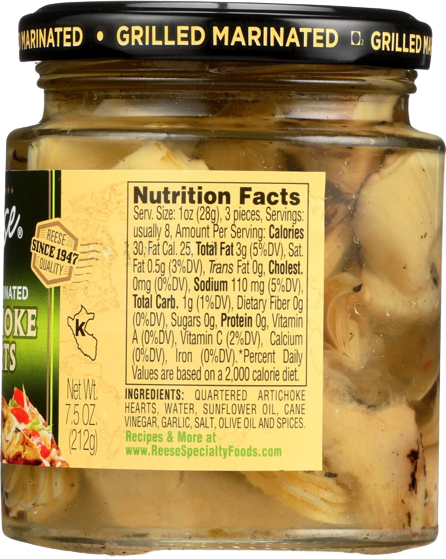 Grilled Marinated Artichoke Hearts