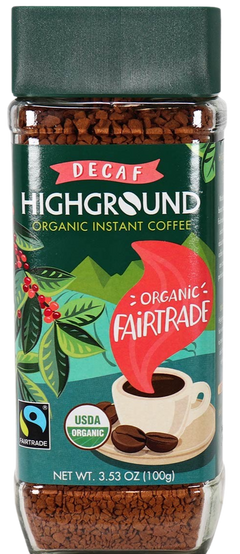 Organic Instant Decaf Coffee