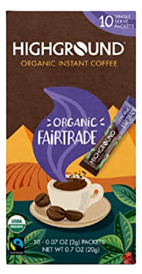 Organic Regular Instant Coffee Stick (10 CT)