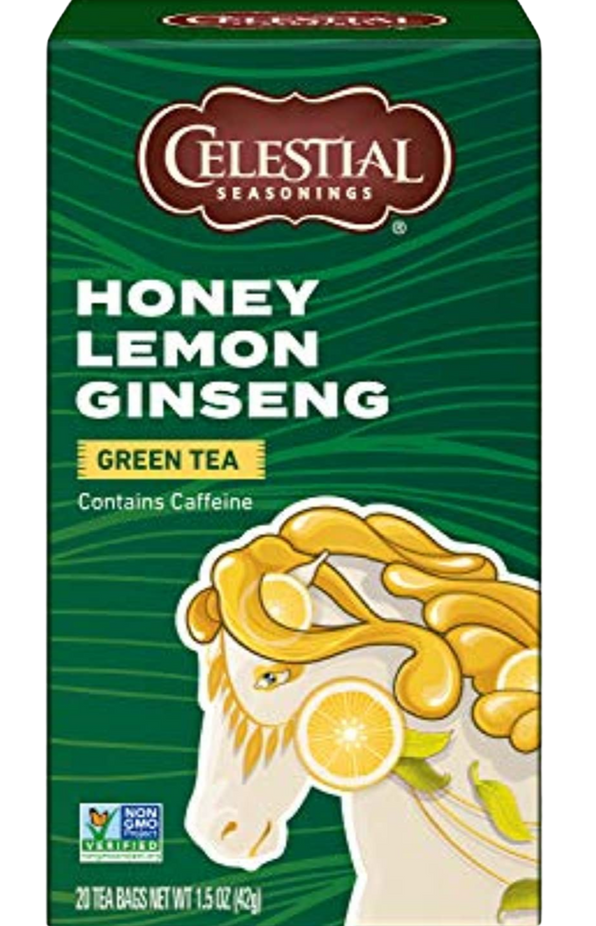 Honey Lemon Ginseng Green Tea 20 Ct