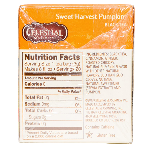 Sweet Harvest Pumpkin Black Tea